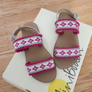 NWT Mini Boden Embroidered Sandals EU29